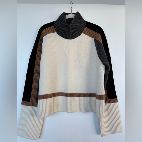 NEW ME + EM sweater merino wool & cashmere sz L - Picture 7 of 12